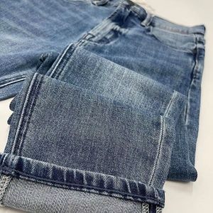 Mother High-waisted skinny blue jeans